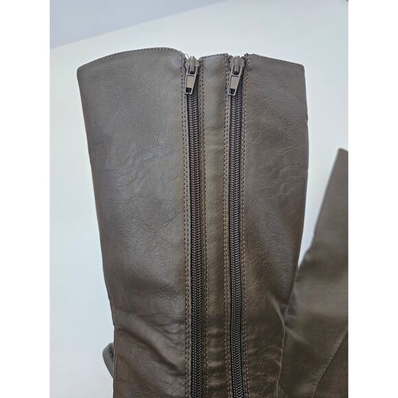 Easy Street Jewel Riding Boots Brown Size 10M NWT and BOX - Picture 7 of 9